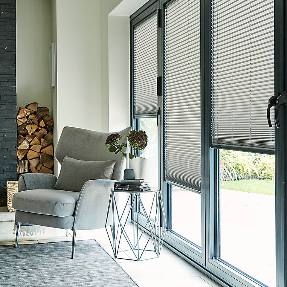 Blinds for Bifold Doors Supplied and fitted by Ashley Blinds