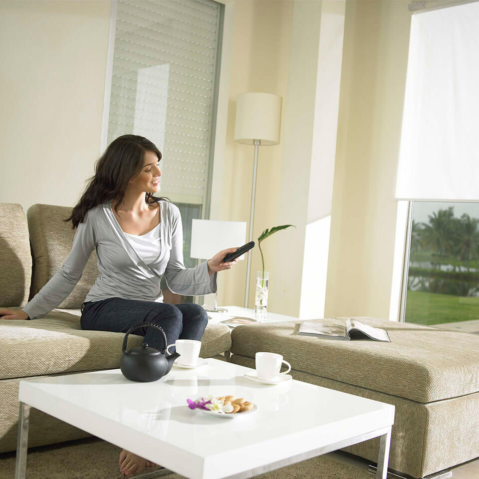 Motorised shading solutions let the light pour in