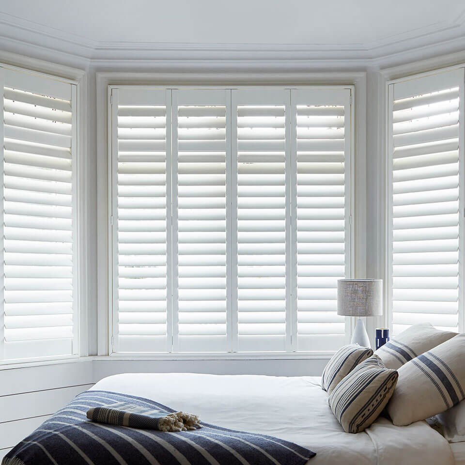Shutters for Bay Windows